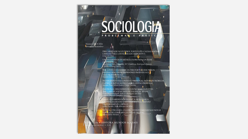 Novo número da Revista Sociologia, Problemas e Práticas já disponível