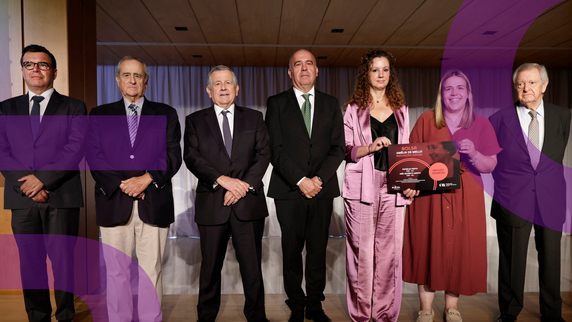 Equipa do CIES vence Menção Honrosa na Bolsa da Fundação Amélia de Mello com projeto "IntegraDSS"